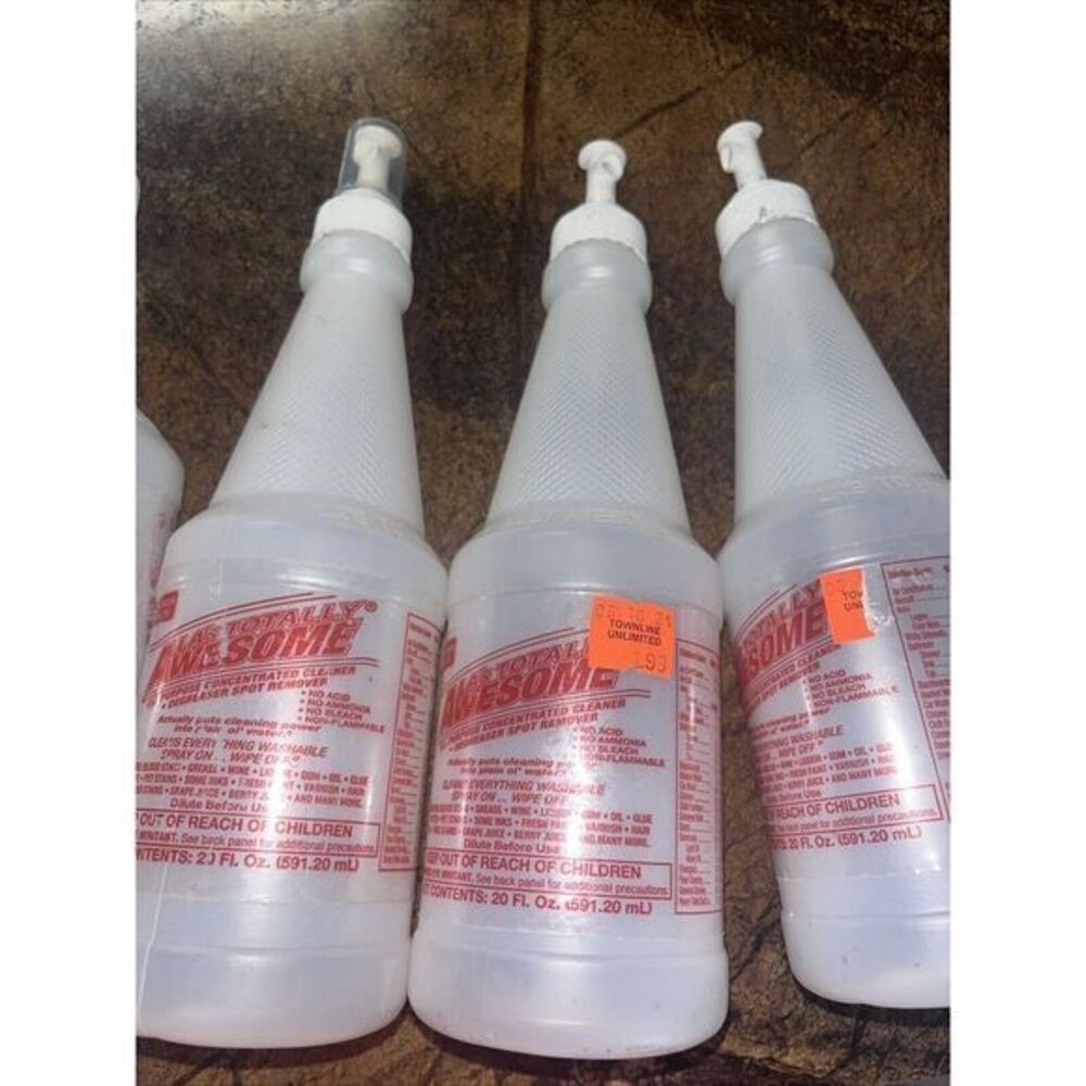 Plastic Spray Bottles with Triggers 20 Oz Empty (5 Pack) Tested Work Amazing!