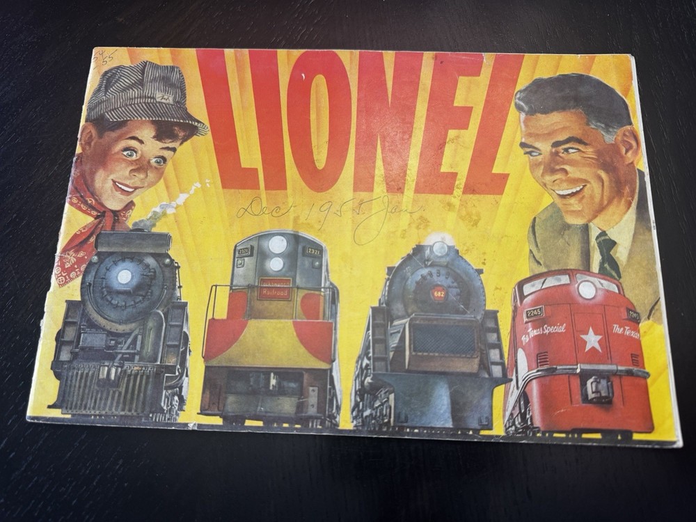 Lionel Trains Postwar Original 1954 Catalog