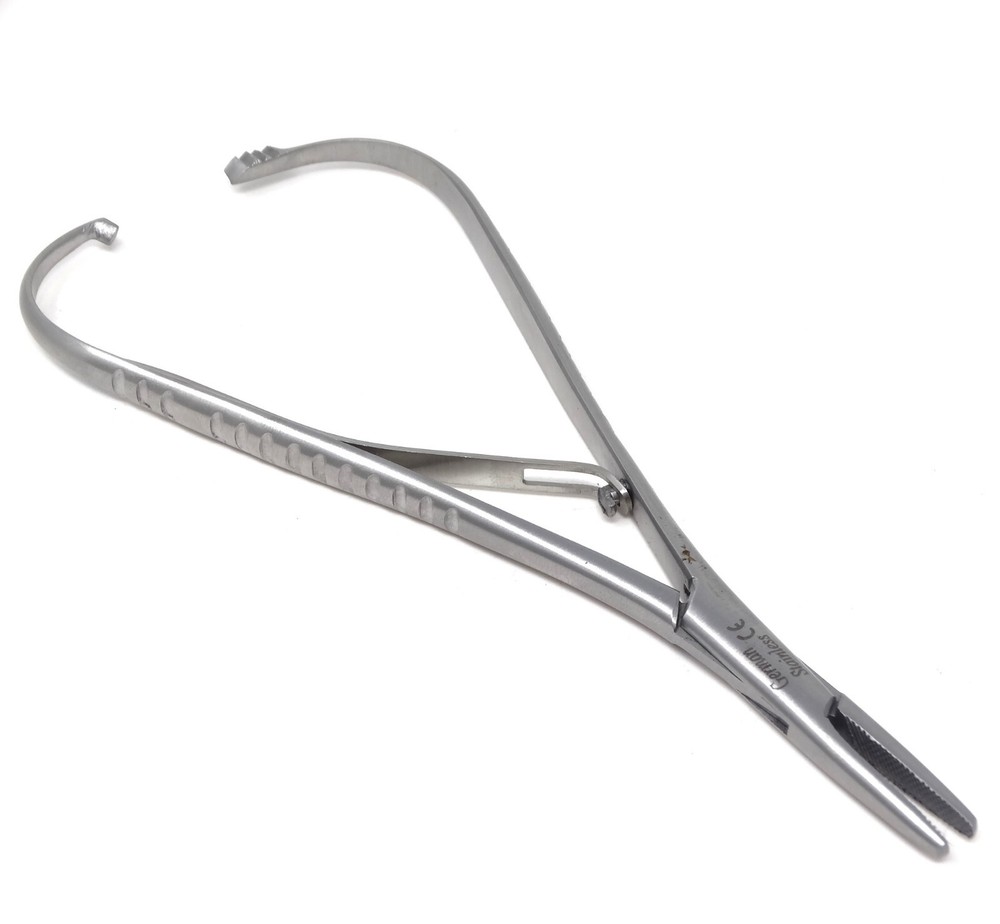 Mathieu Ligature Elastic Placing Pliers Orthodontic Instruments Needle Holder