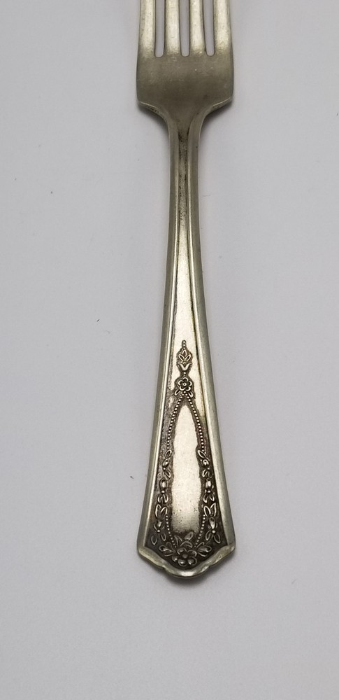 International Silver "Bride" 1923 Silverplate Fork 7"