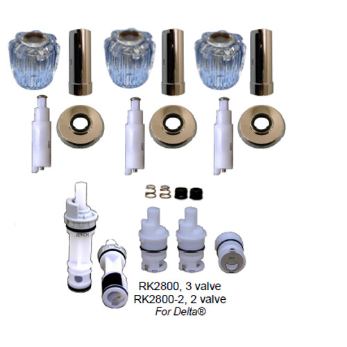 Delta Rebuild Kit 2 Valve RK2600-2