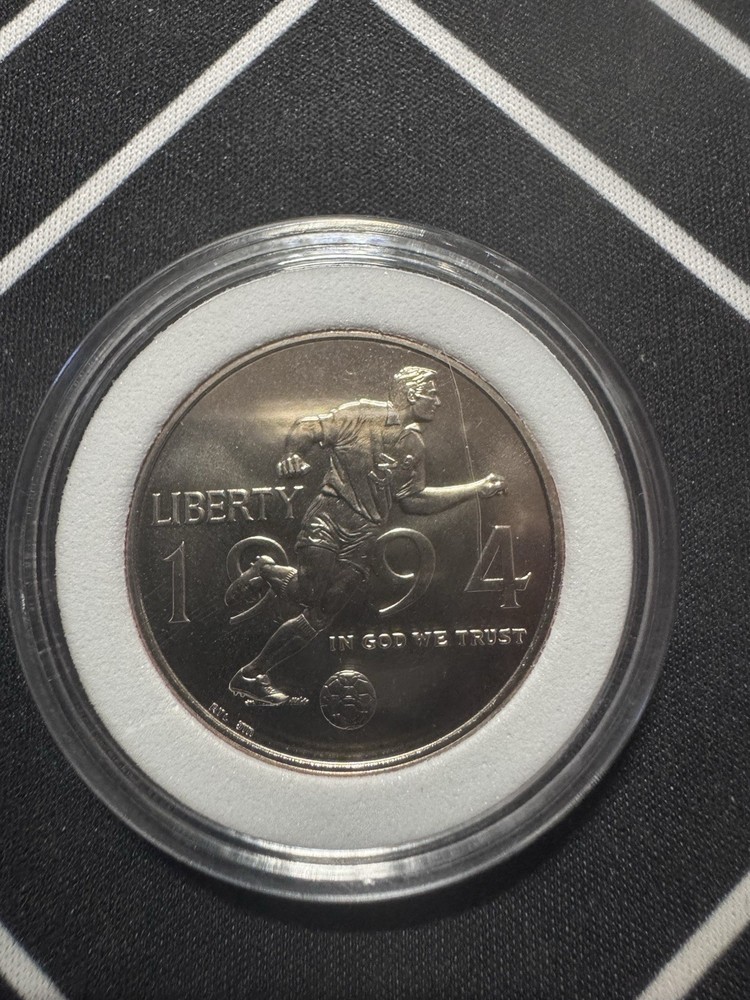 1994-D World Cup Soccer Half Dollar | US Mint Commemorative | Clad
