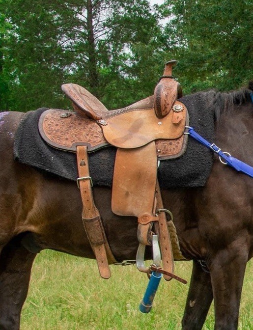 15in Silver Royal Barrel Saddle
