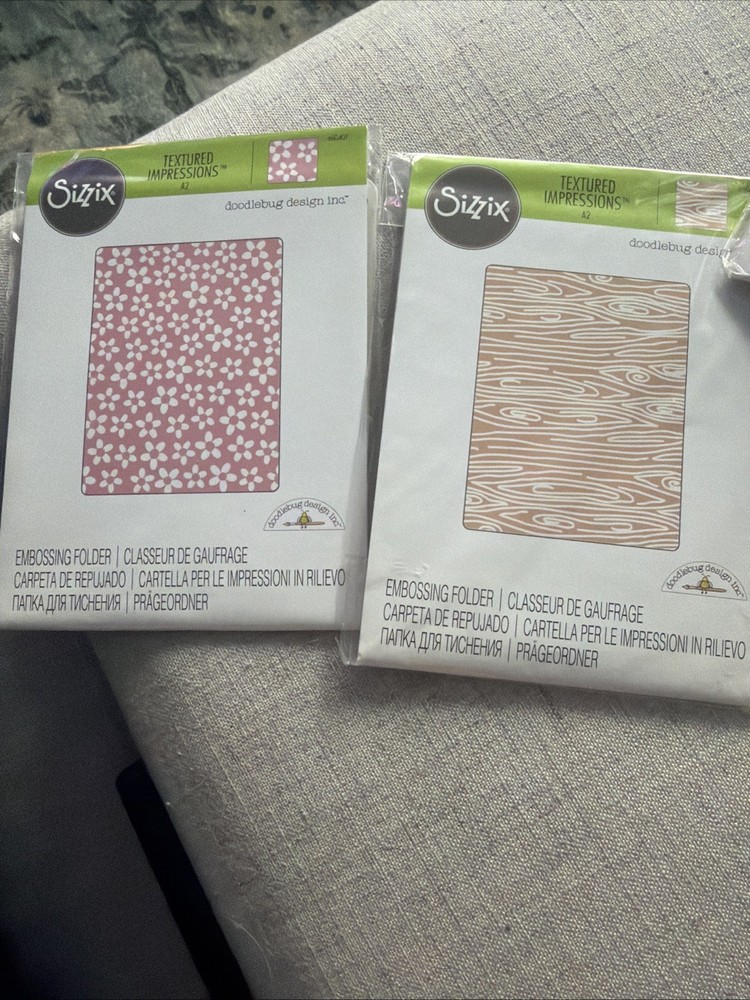 BIG SHOT EMBOSSING FOLDER - MULTIPLE VARIETIES - FREE SHIPPING!