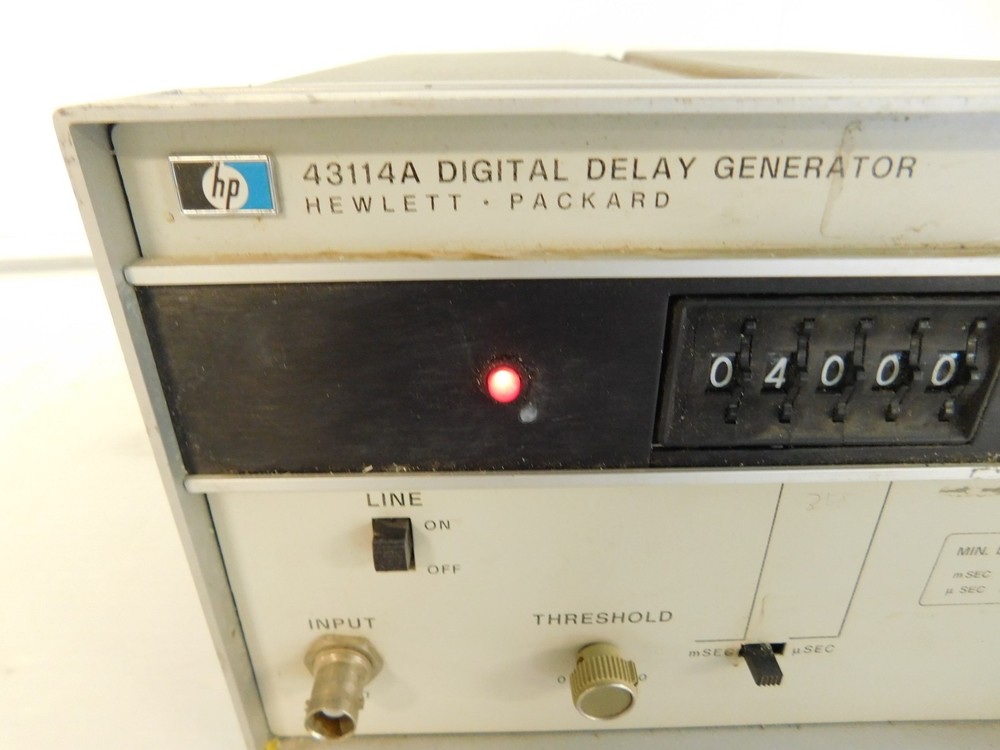 HEWLETT PACKARD 43114A DIGITAL DELAY GENERATOR (LSM21)