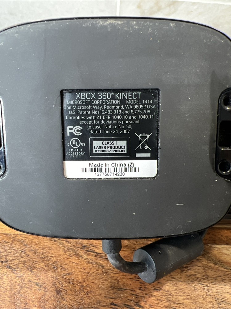 Original Microsoft Model 1414 Xbox 360 Kinect Sensor Bar