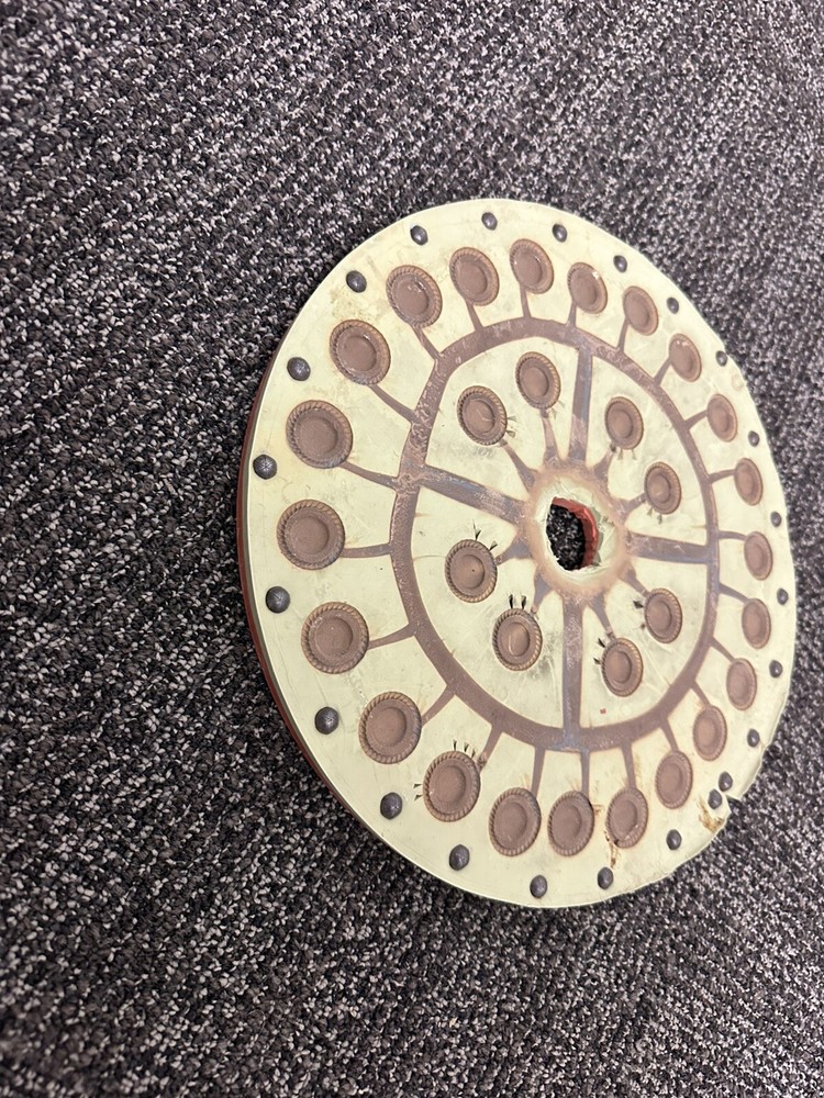 12” Floor Buffer / Floor Sander Backing Disc Plate – Pad Holder / Mounting Plate