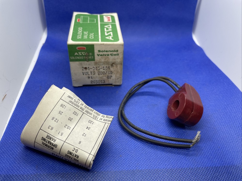 asco solenoid coil 208v