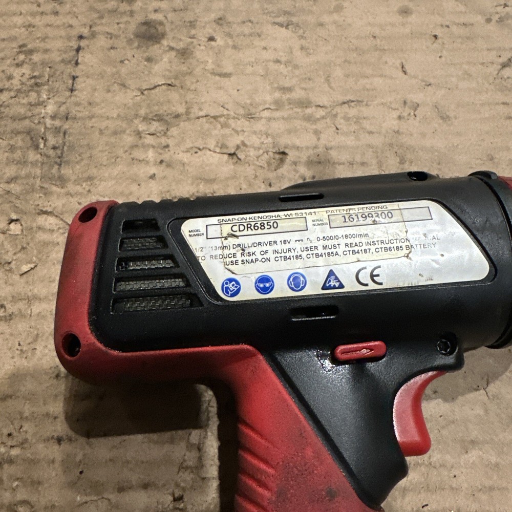 Snap On 1/2" 18 Volt Drill Driver CDR6850