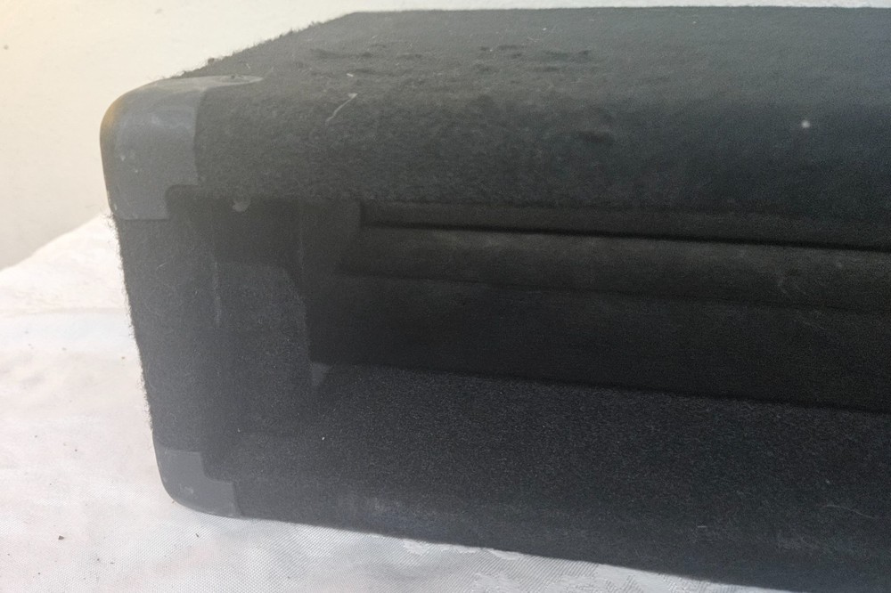2U Amp Head Case Pro Audio Case Carpeted w Handle