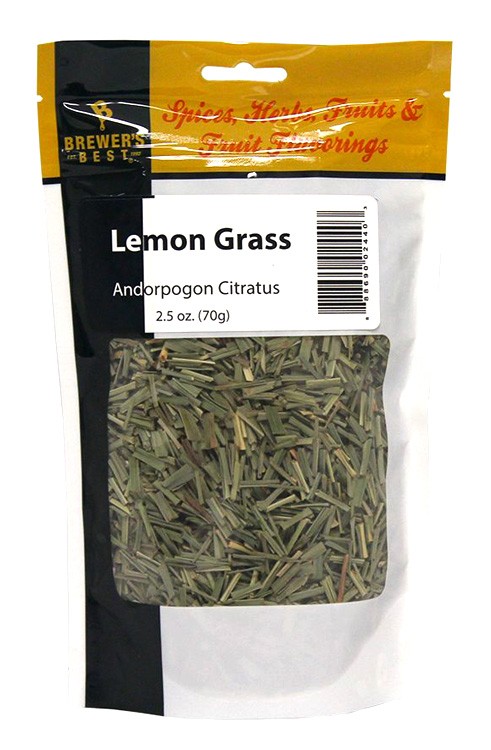 Brewer's Best Brewing Herb's and Spices - Lemon Grass 2.5 Ounces