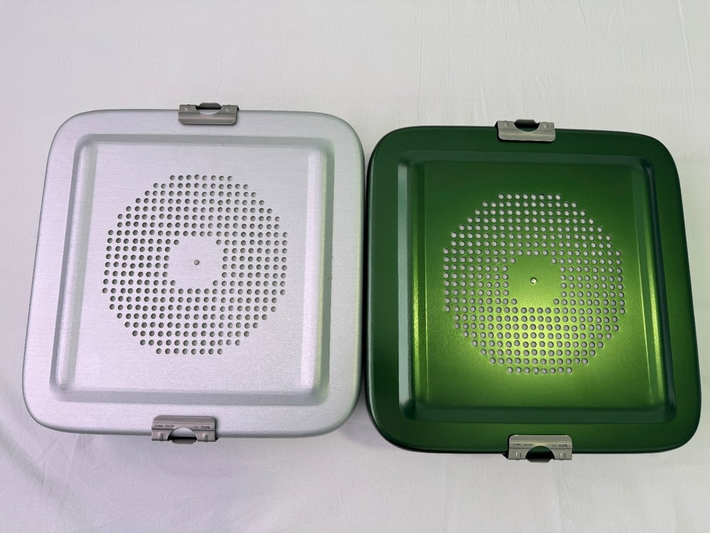 Aesculap Style NEW Sterilization Container - With Silicone Insert and Basket