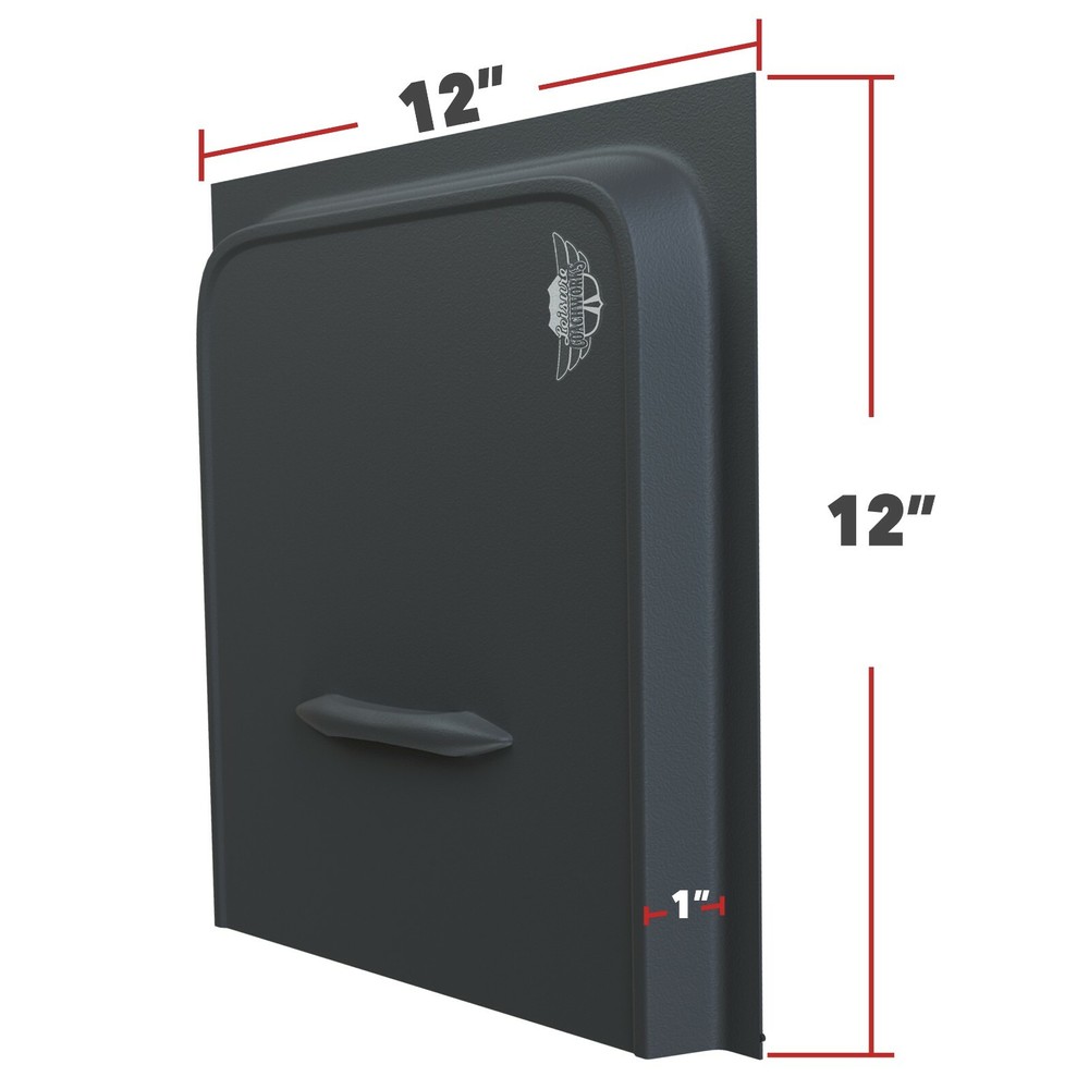 RV SCREEN DOOR SLIDER PANEL ONLY 12 INCH BLACK NEW Leisure Coachworks