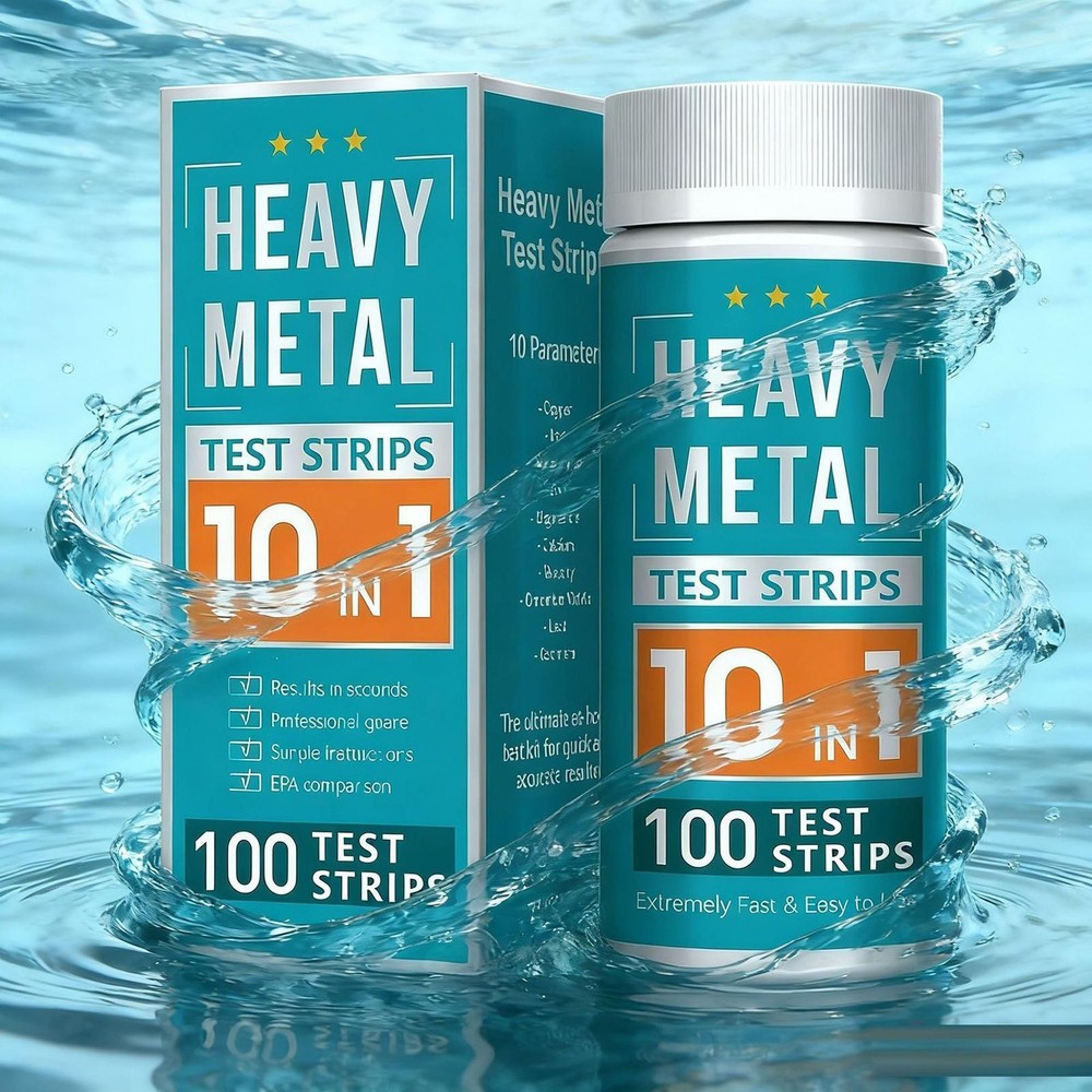 10-in-1 Drinking Water Test With 100 Strips Multi-parameter Pool Test Strips