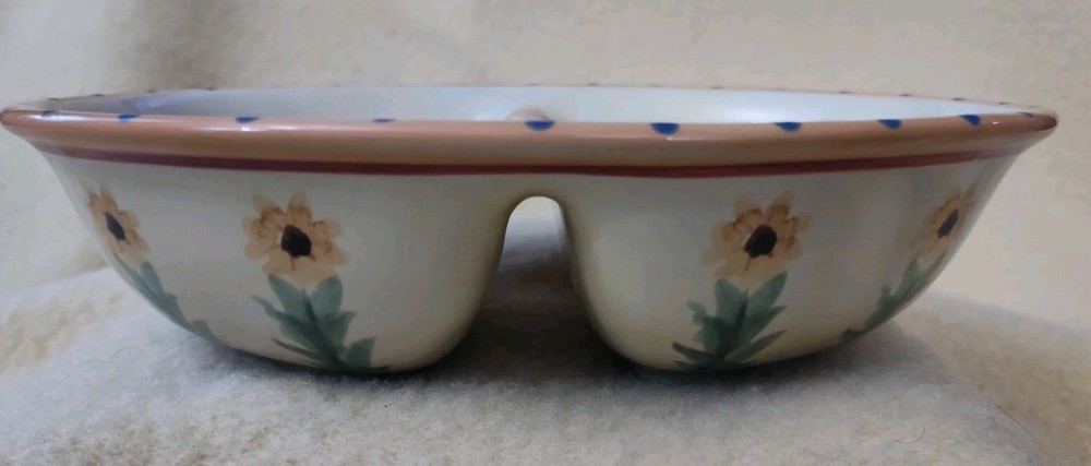Pfaltzgraff Pistoulet J. Koplen Divided Vegetable Dish