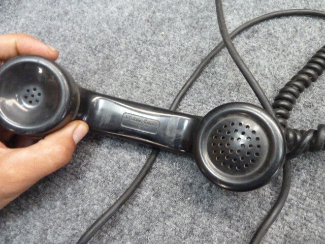 WESTERN ELECTRIC / BELL SYSTEM ROTARY PHONE – BLACK