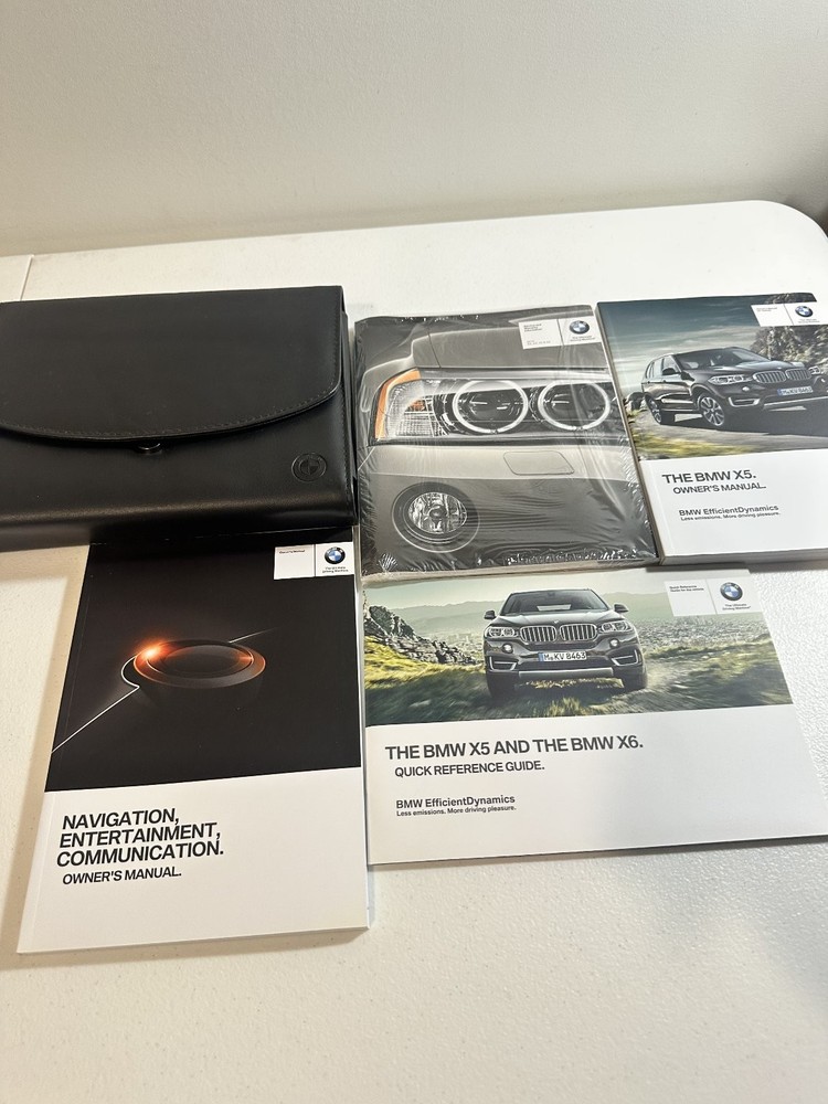 BMW X5 Owner's Manuals Set 2014