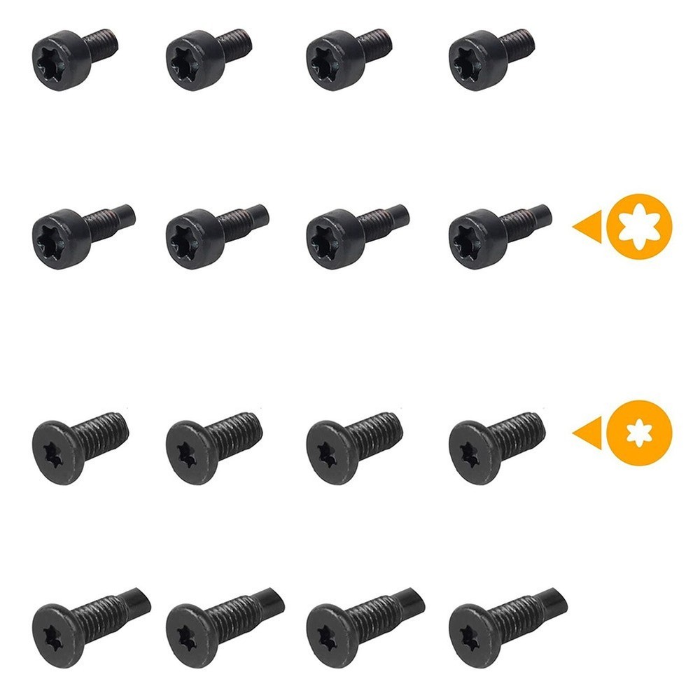Practical Screws THREADED Security Screws With Video Doorbel Compatible