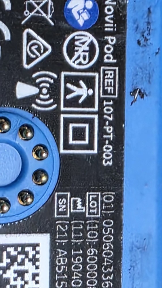 GE Novii Pod 107-PT-003 Interface