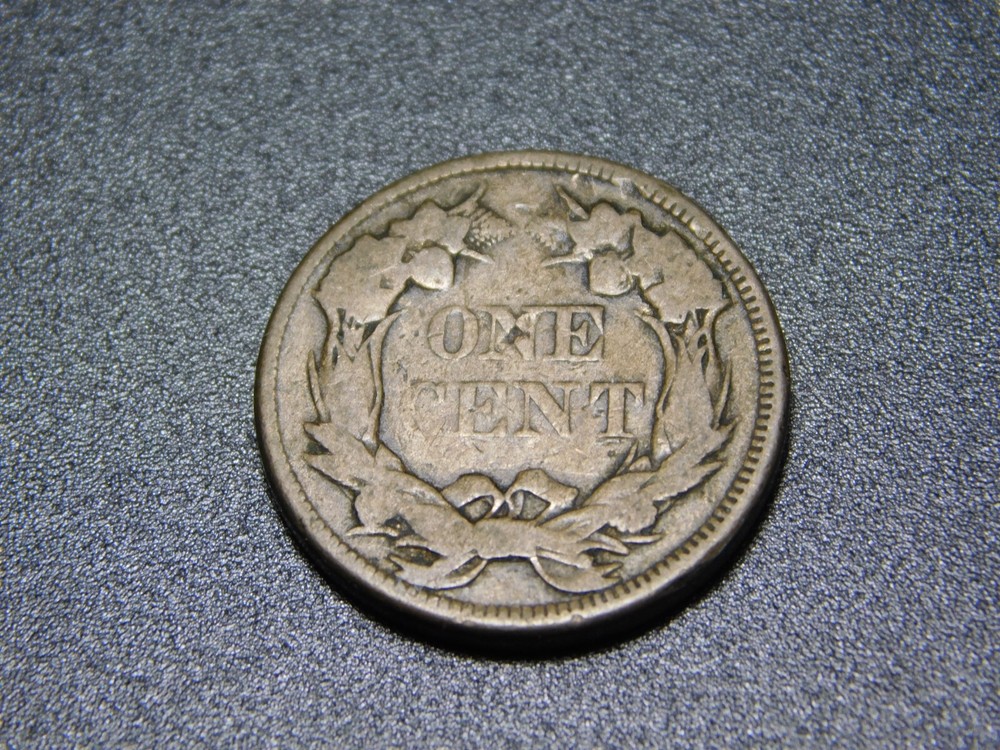 OLD US COIN 1858 FLYING EAGLE PENNY CENT