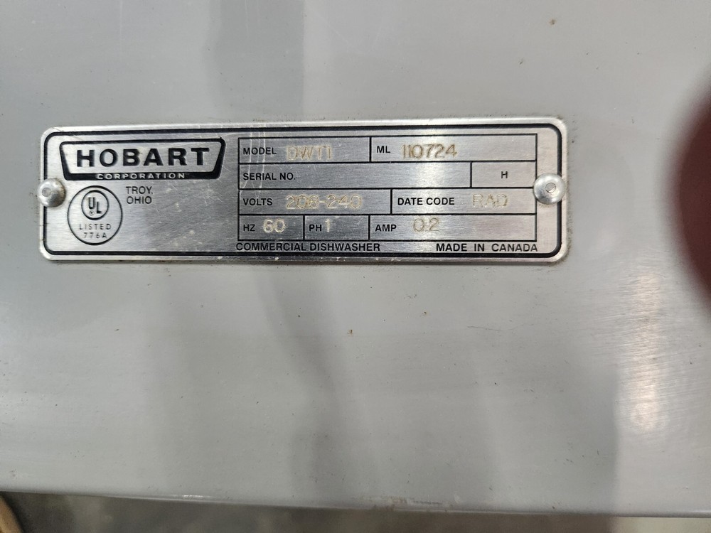 Hobart DWT1 Drain Water Tempering Controls (#28)