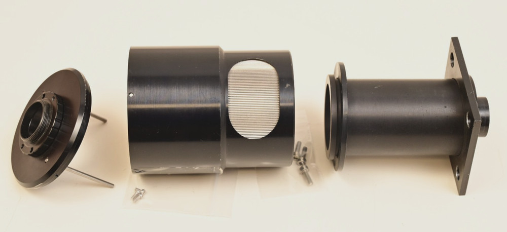 CS C-Mount Lens Backfocus/Macro Adjustment Mount Machine Vision/Scientific Port