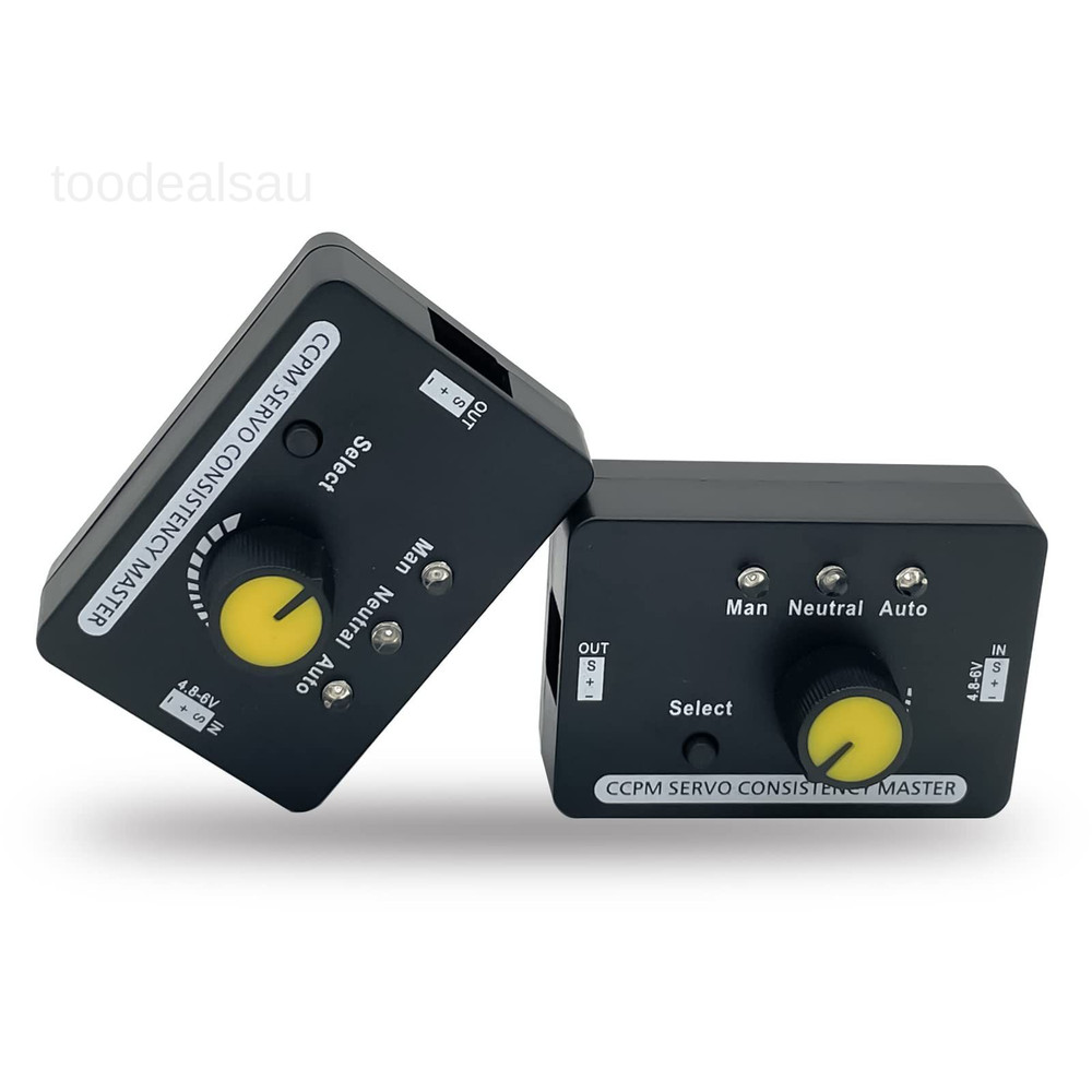 2Pack RC Servo Tester Centering Tool ESC Motor Checker Built in BEC 3CH High..