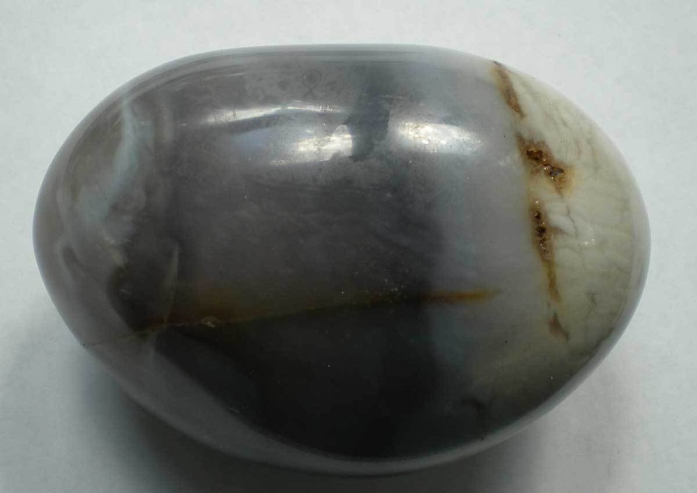 Violet Agate Palmstone - Madagascar sc895c