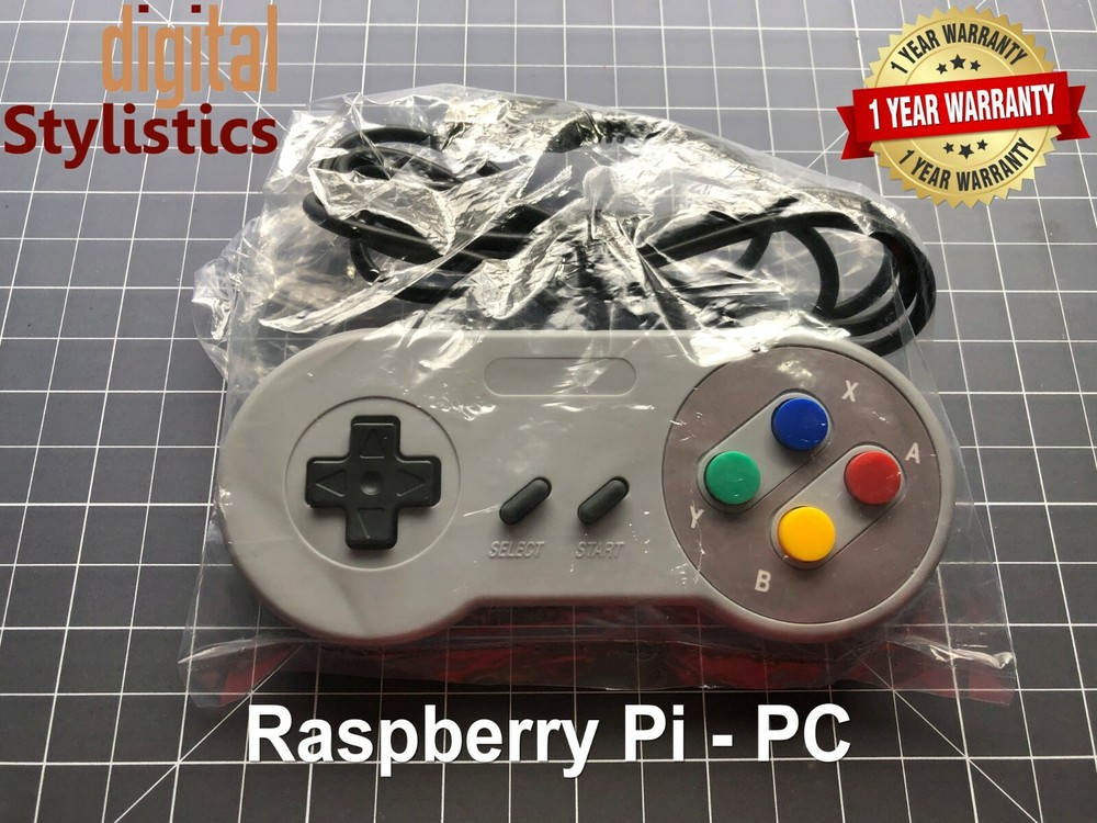 SNES USB Controller (NEW AND FULLY TESTED) - Great for Raspberry Pi and PC