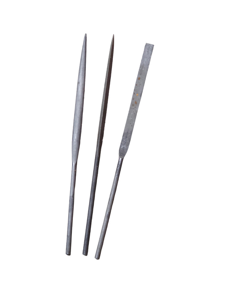 4'' Precision Smooth Files 3pc