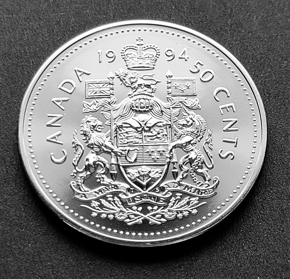 *** CANADA  50  CENTS  1994  ***  SPECIMEN  ***