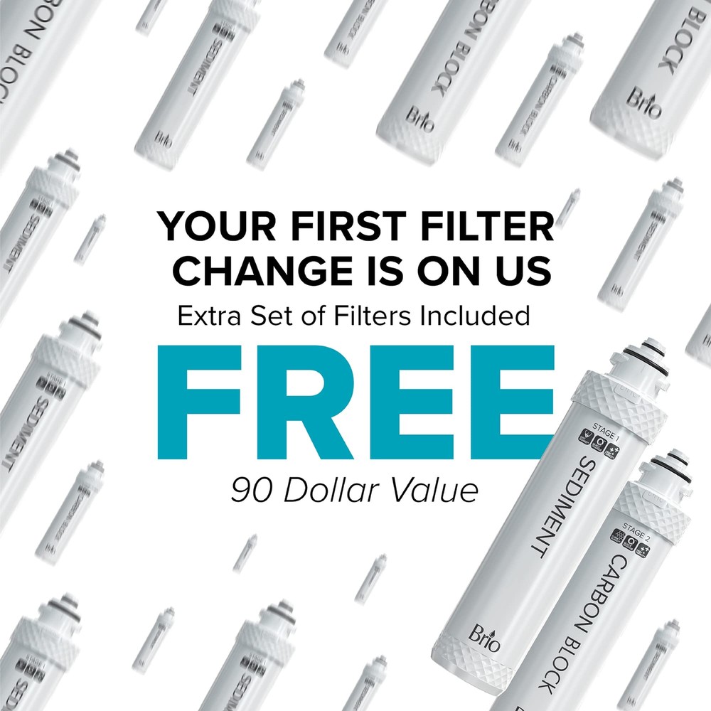 Brio 500 Series 2-Stage Tri-Temperature UV Self-Cleaning Bottleses P.O.U. Water