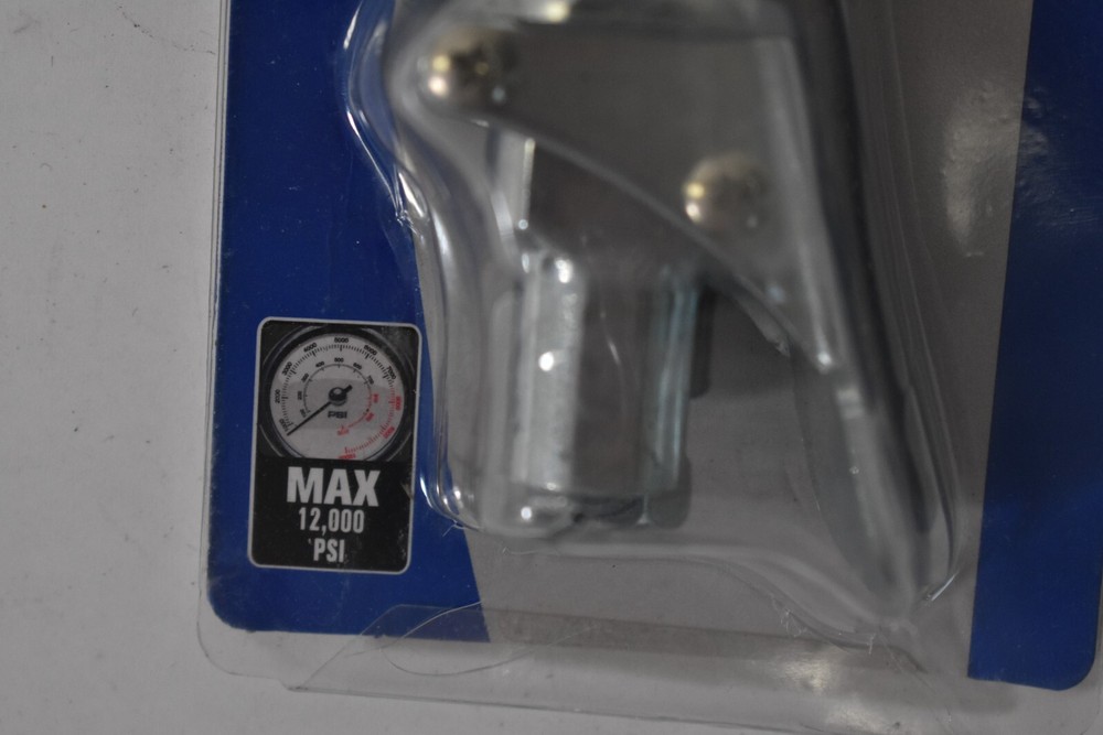 High Pressure Press Style Quick Release Grease Coupler Nozzle Hand Accessory