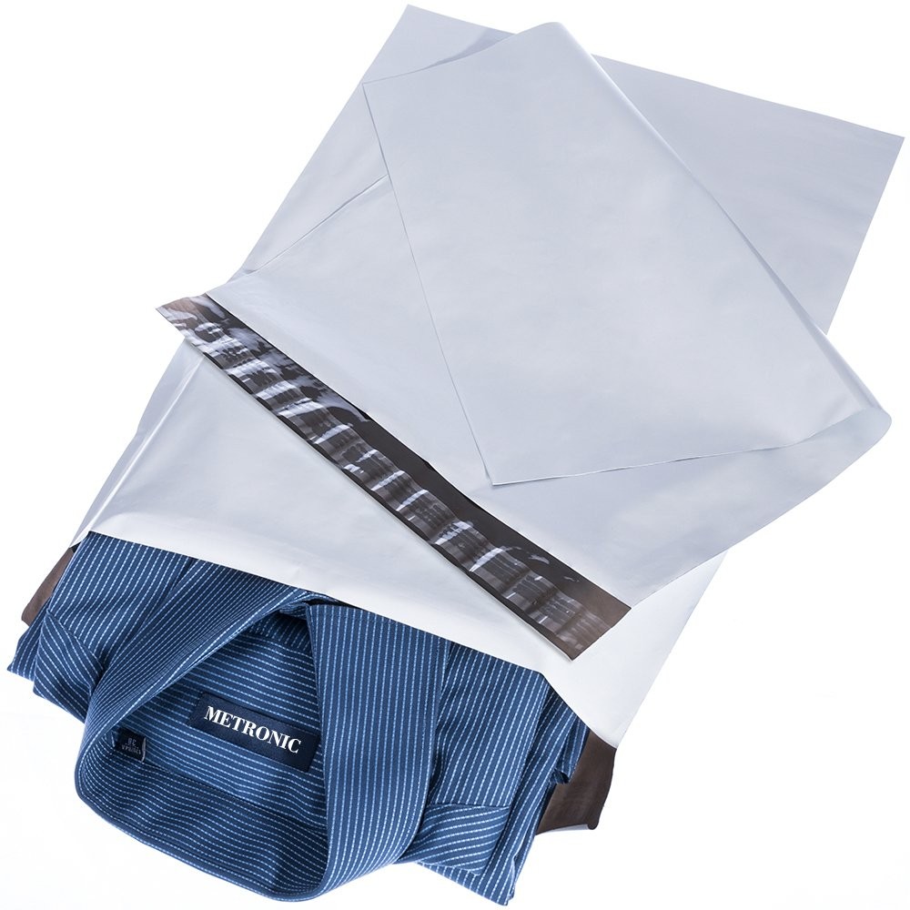 Metronic Poly Mailers 10x13 100 PC, Small White Shipping 100PC,