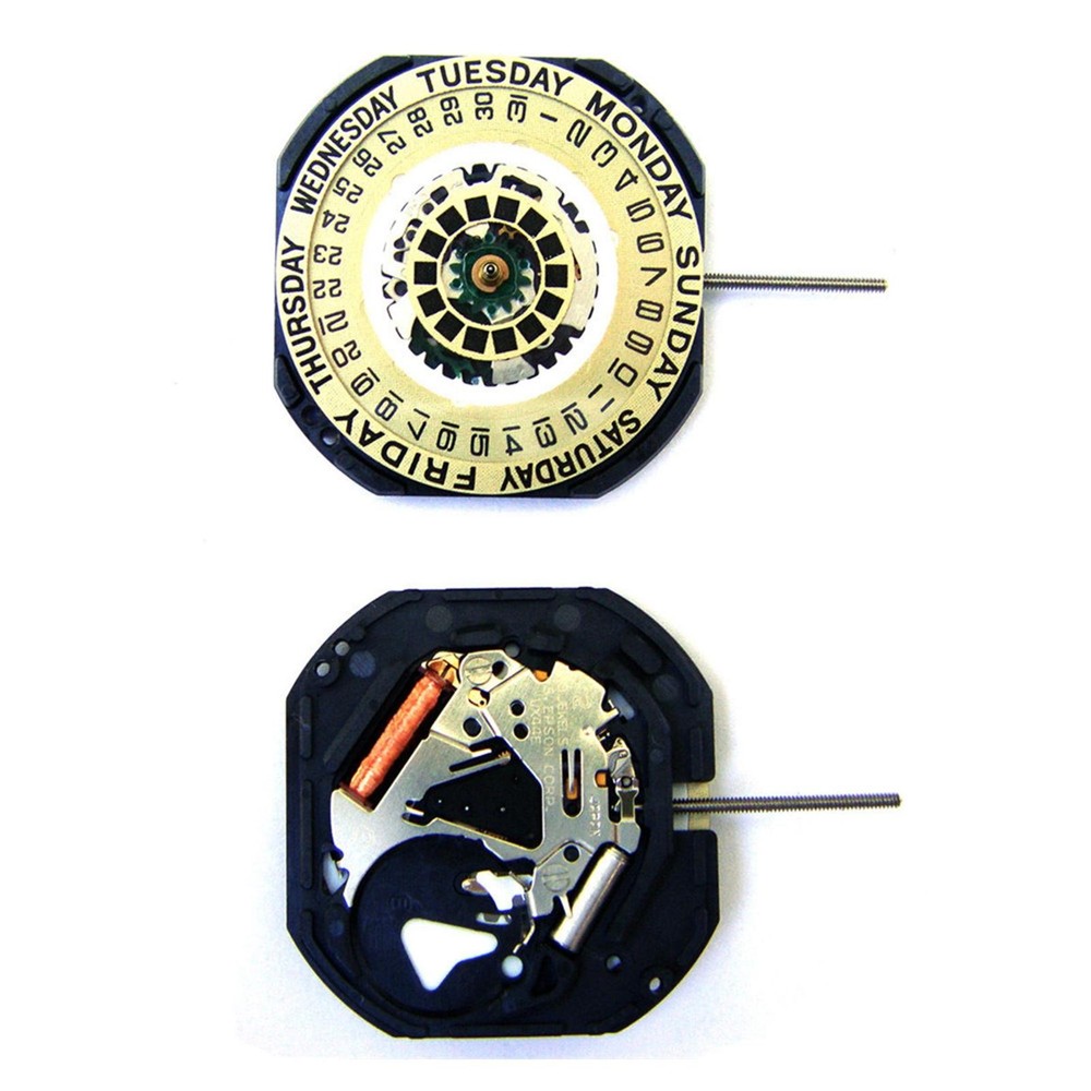 25.6mm Diameter 3 Hands Quartz Watch Replacement Movement For VX44E 11½ ‴