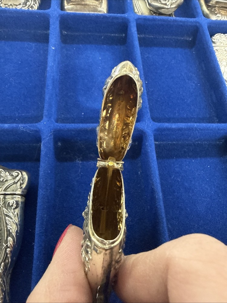 Antique Sterling Silver match safe