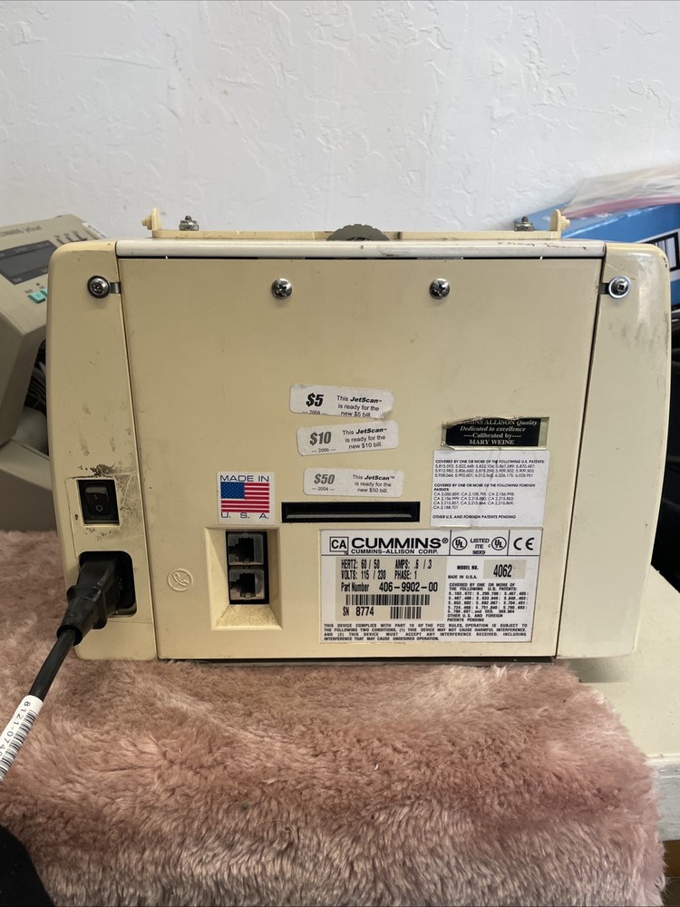 Maintenance Needed! cummins jetscan 4062