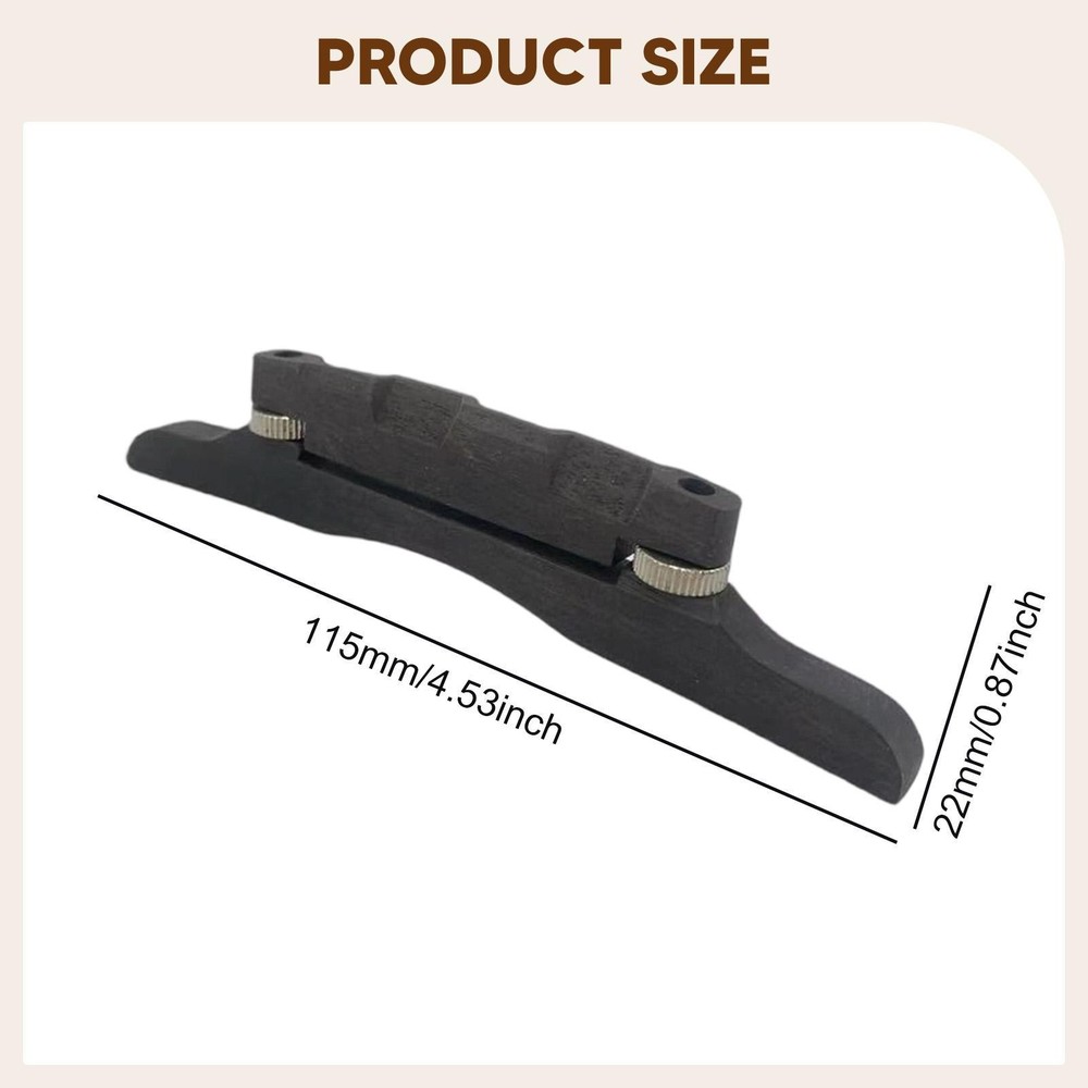 Mandolin Bridge for Musicians Professional Mandolin Accessory