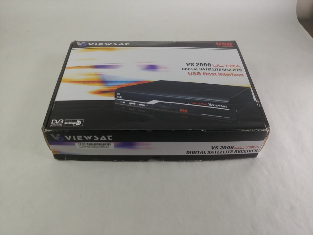 New VIEWSAT VS2000 Ultra Digital Satellite Receiver USB Host Interface