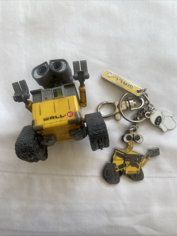 Wall E Wall-E Disney Pixar Character & Key Ring Evie Thinkway Keyring Disney