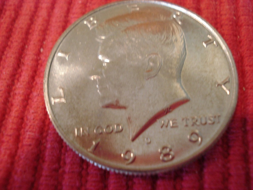 1989 D Kennedy BU Half Dollar