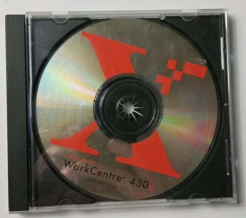 Xerox WorkCentre 450c Ver 1.02 Setup Computer PC CD-ROM
