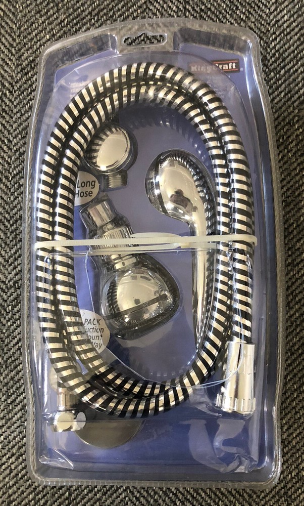 KingCraft 5 Function Dual Showerhead Kit Jet Spray Massage Combination Open Box