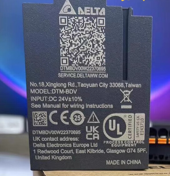 DELTA PLC Temperature Control Module DTM-BDV