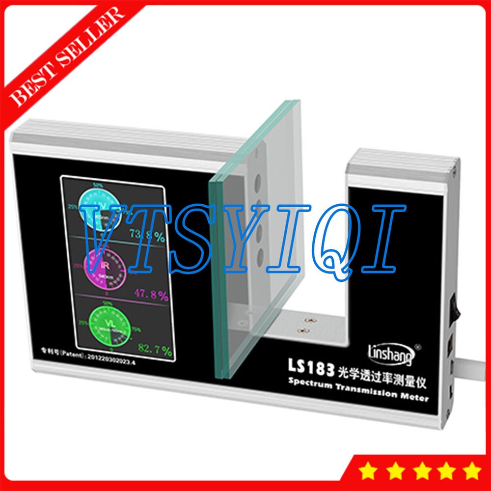 LS183 Optical Light Transmittance Meter Tester with UV IR Light Transmittance