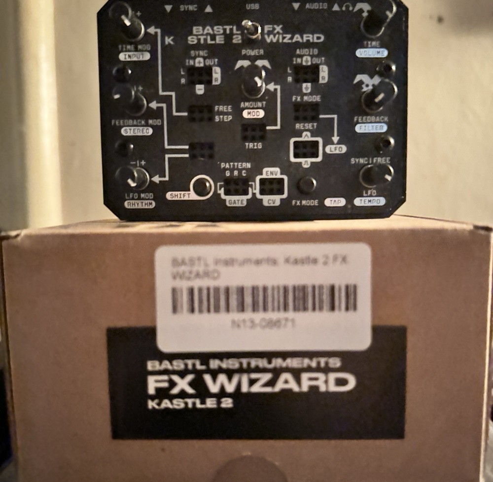 Bastl Kastle 2 Fx Wizard Modular Multi Effects New