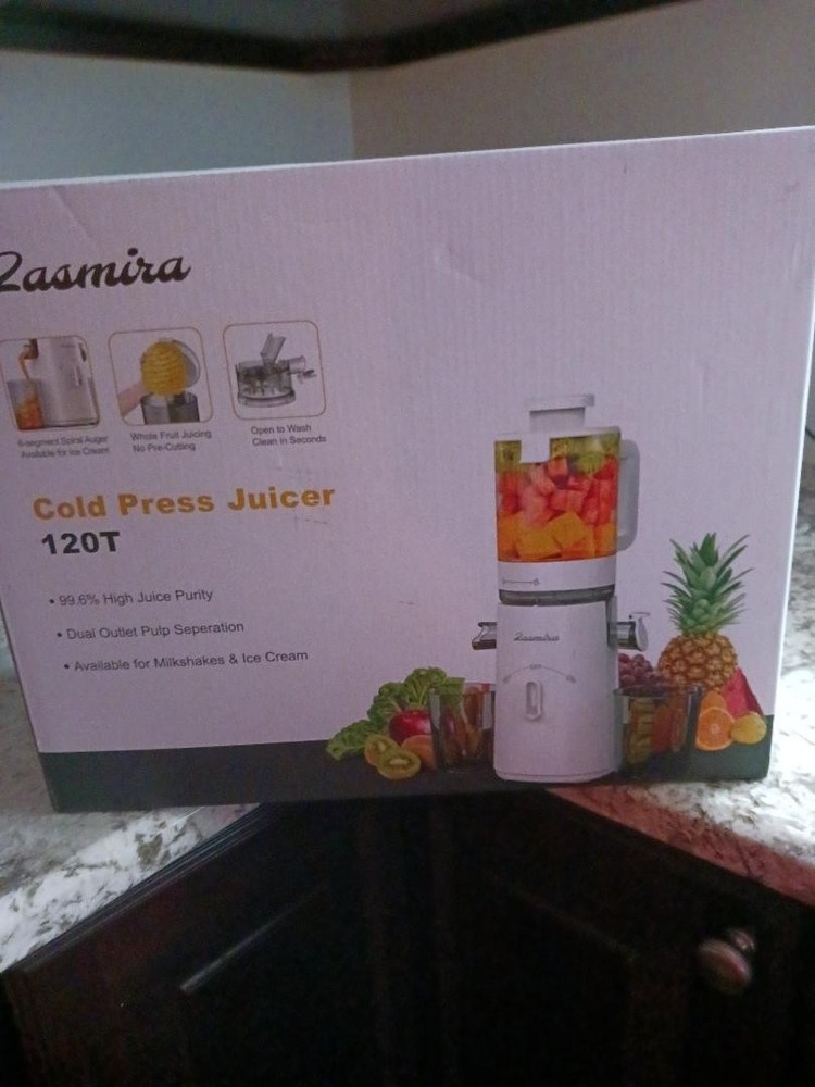Cold Press Juicer, 120T Zasmira