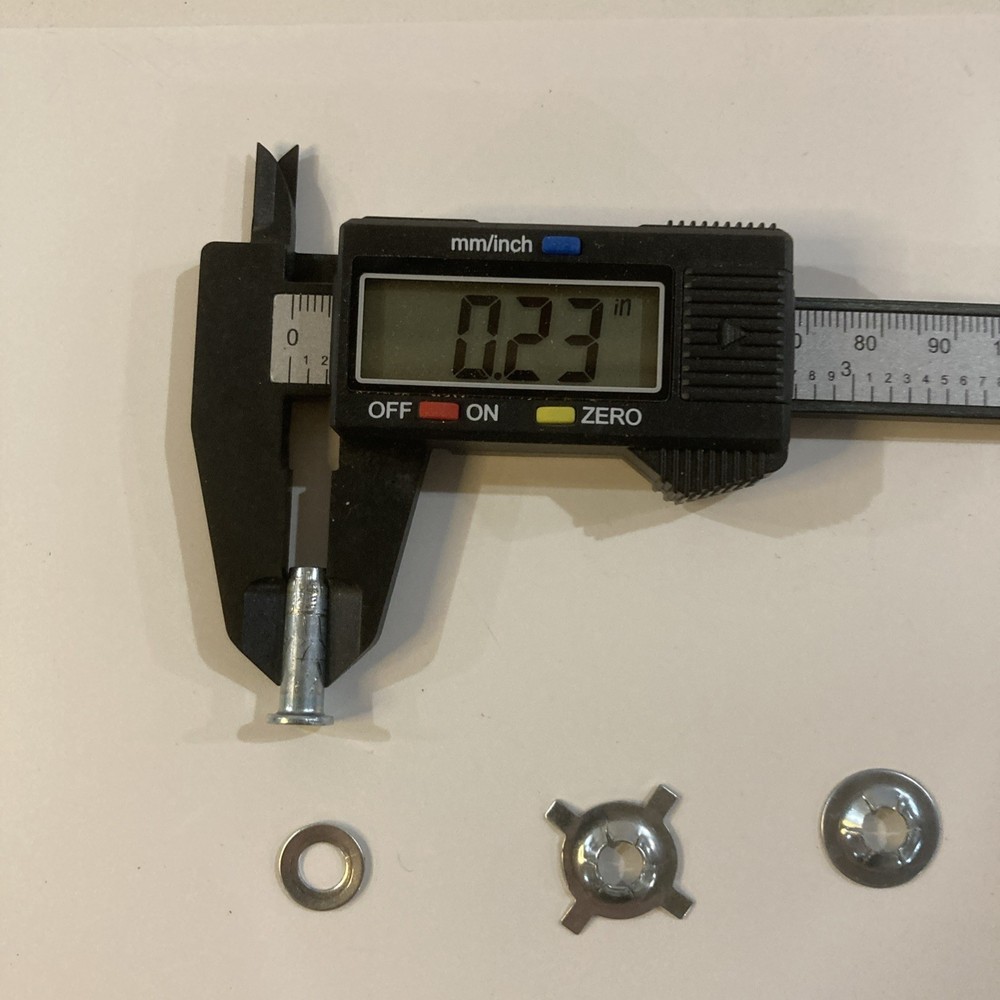 Rival Crock Pot Model CPSCRM20-BP Replacement Rivet And Retainer Nuts