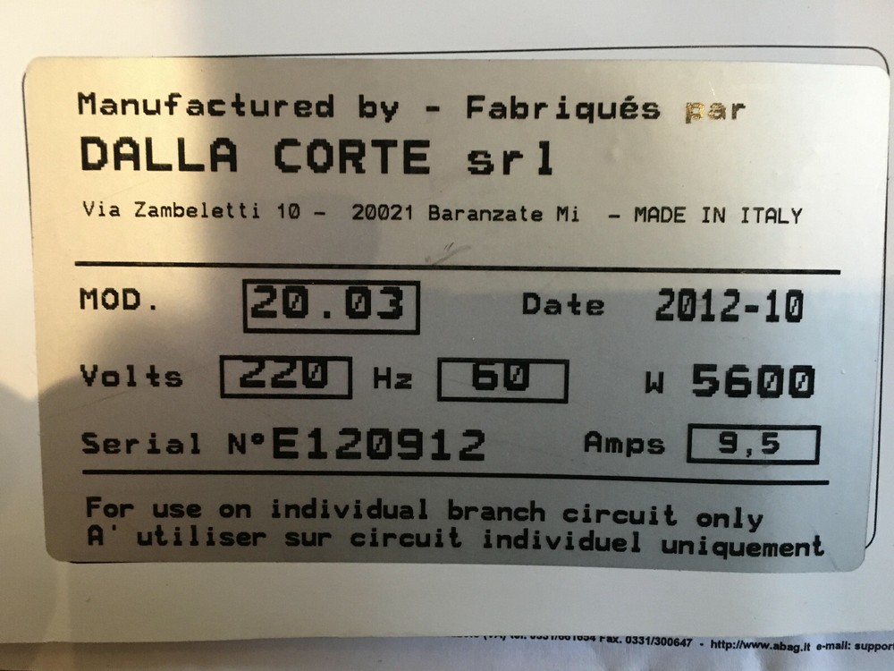 Dalla Corte EVO 2 group Espresso machine
