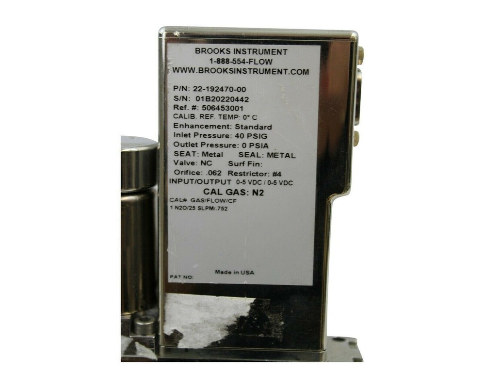 BROOKS DELTA CLASS SMART MASS FLOW SLA7950S1UGG1D2E1